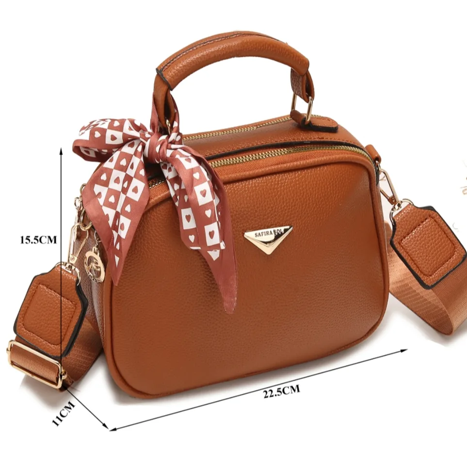 Bolsa Feminina Alça De Gorssa Transversal com laco la338
